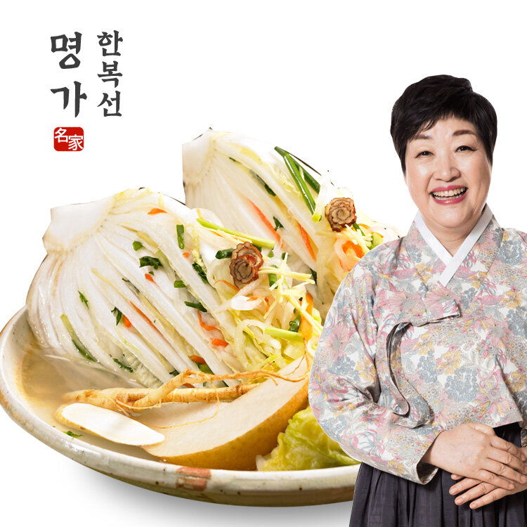(m)한복선 명가 백김치 3kg - 메인 이미지