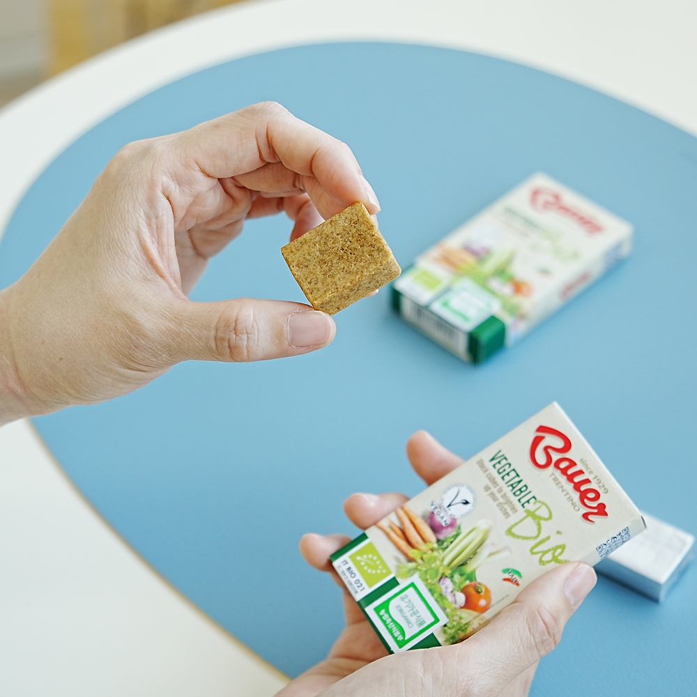 비건 유기농 채소 스톡 큐브형 60g (10g x 6입) 샤브샤브 채소 야채육수 - 메인 이미지