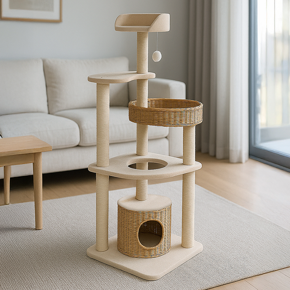 레토 캣타워 프리미엄 캣폴 고양이 놀이터