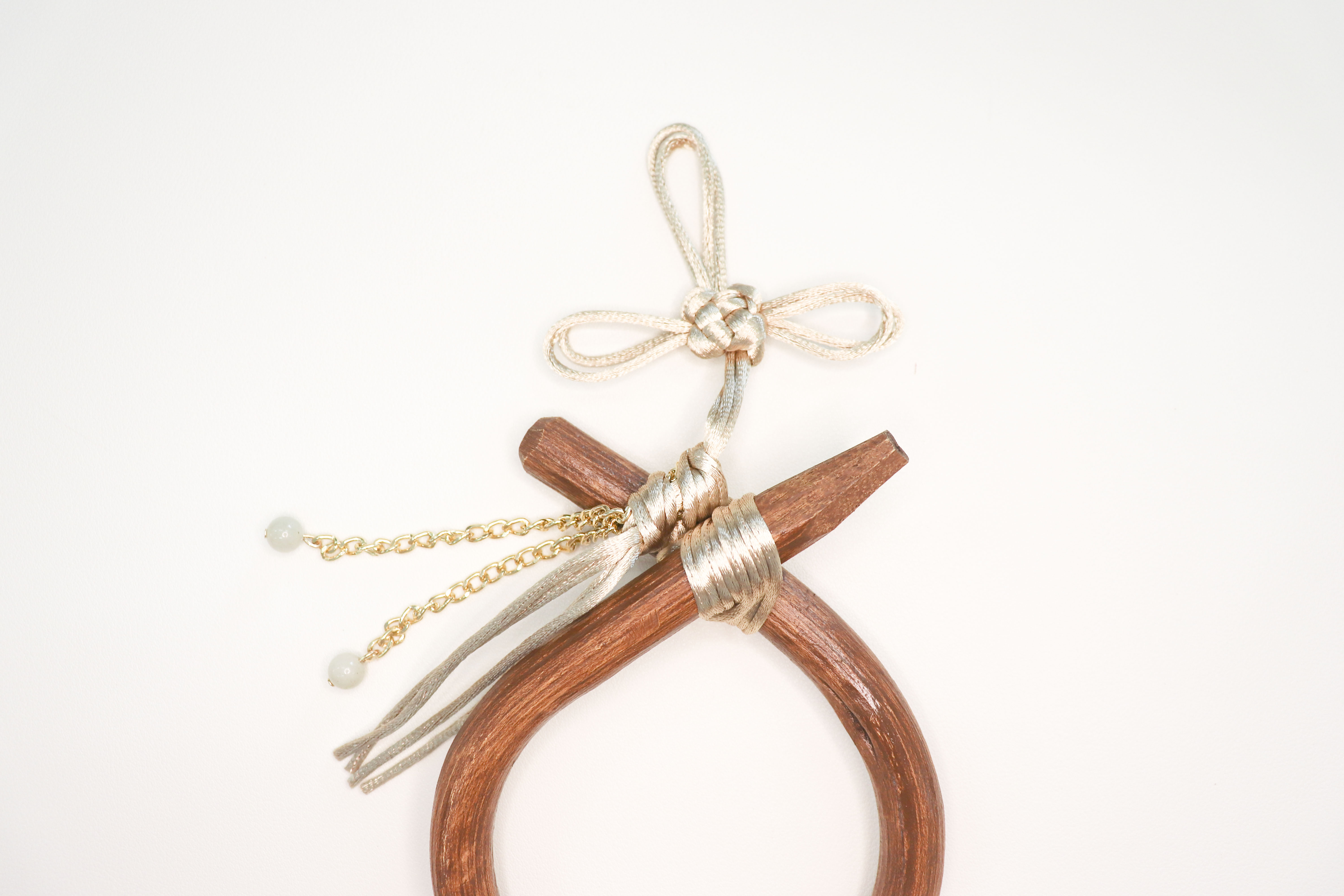 [삼재][액막이]행운을 파는상점 옥 노리개 소코뚜레 국산 홍다레나무 미니사이즈