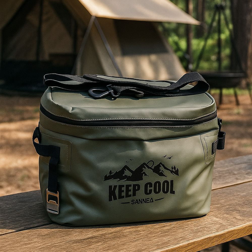 모아 쿨러백 캠핑 아이스박스 보냉 보온 가방 12L 20L 32L 그린