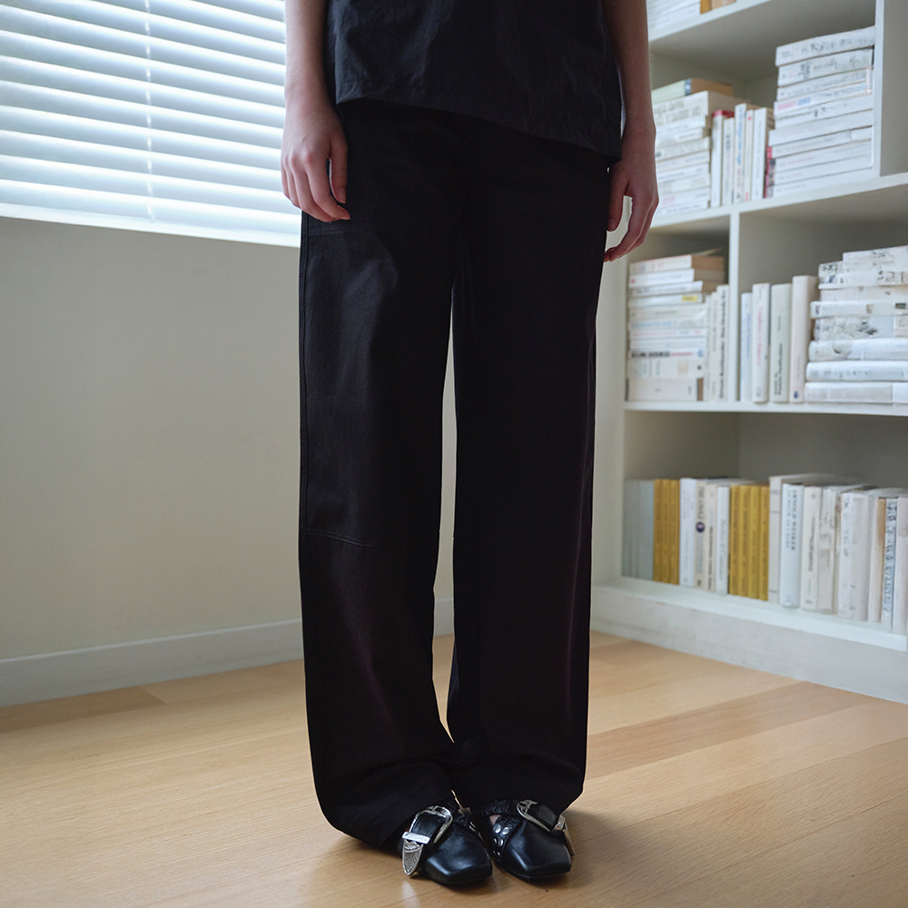 피피비 PPB 탈리아 팬츠 (블랙) - 상품 이미지