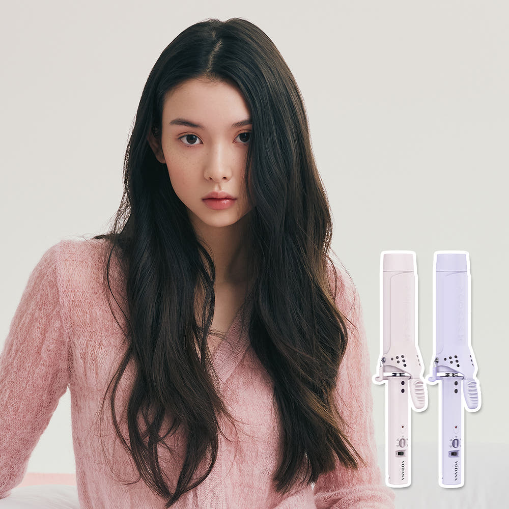 [보다나] 글램웨이브 봉고데기 40mm 파우더핑크/파우더퍼플