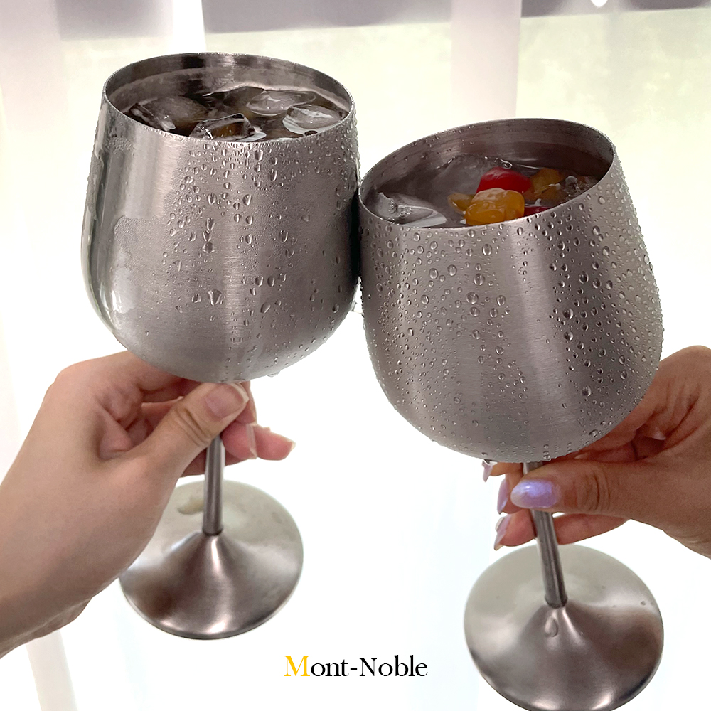 안깨지는 스텐 캠핑 휴대용 스테인리스 와인잔 - 상세 이미지 2