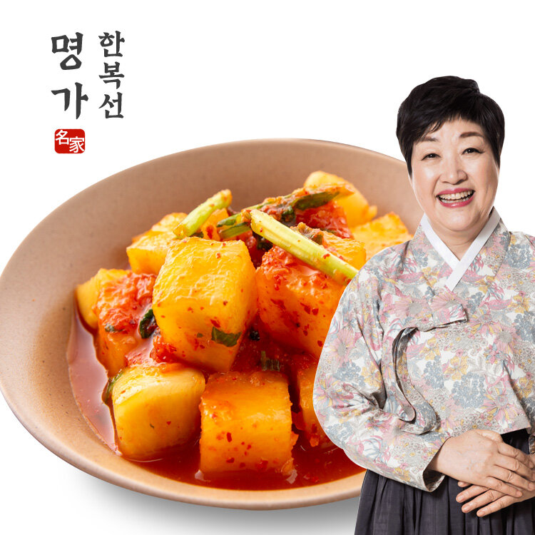 (m)한복선 명가 깍두기 3kg - 메인 이미지