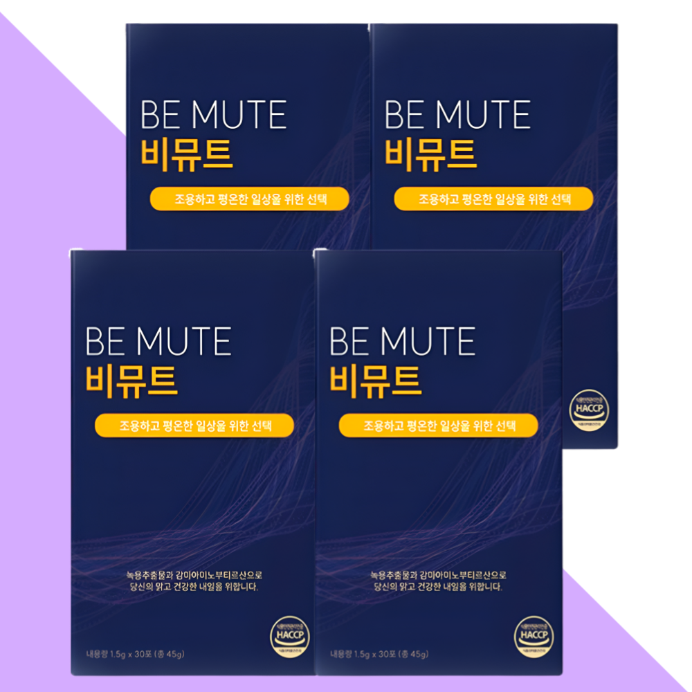 메디홉 비뮤트 프리미엄 GABA 30포X4개 - 상세 이미지 4
