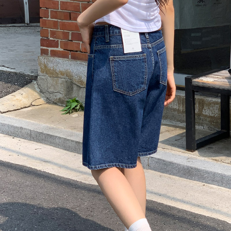 [자체제작] Day Jeans No.68 데이진 5부 코튼 데님 팬츠 ps5304 - 상세 이미지 5