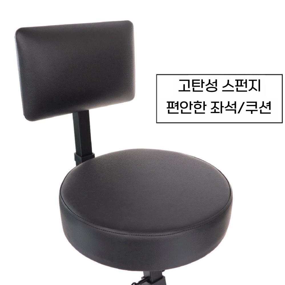 접이식 기타연주의자 휴대용 통기타 버스킹 공연 스툴 - 상세 이미지 2