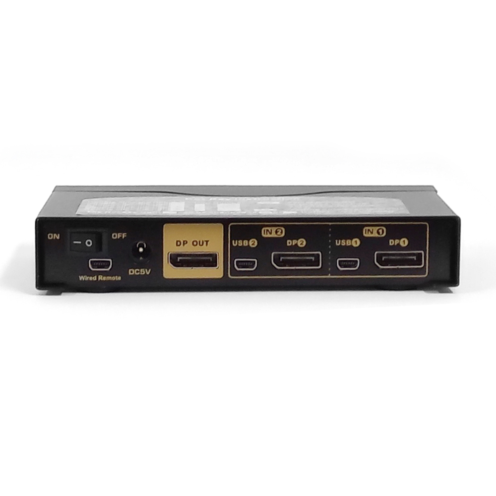 넥스트 8002KVM-DP UHD 4K 디스플레이포트 2:1 KVM스위치 영상공유 - 상세 이미지 2