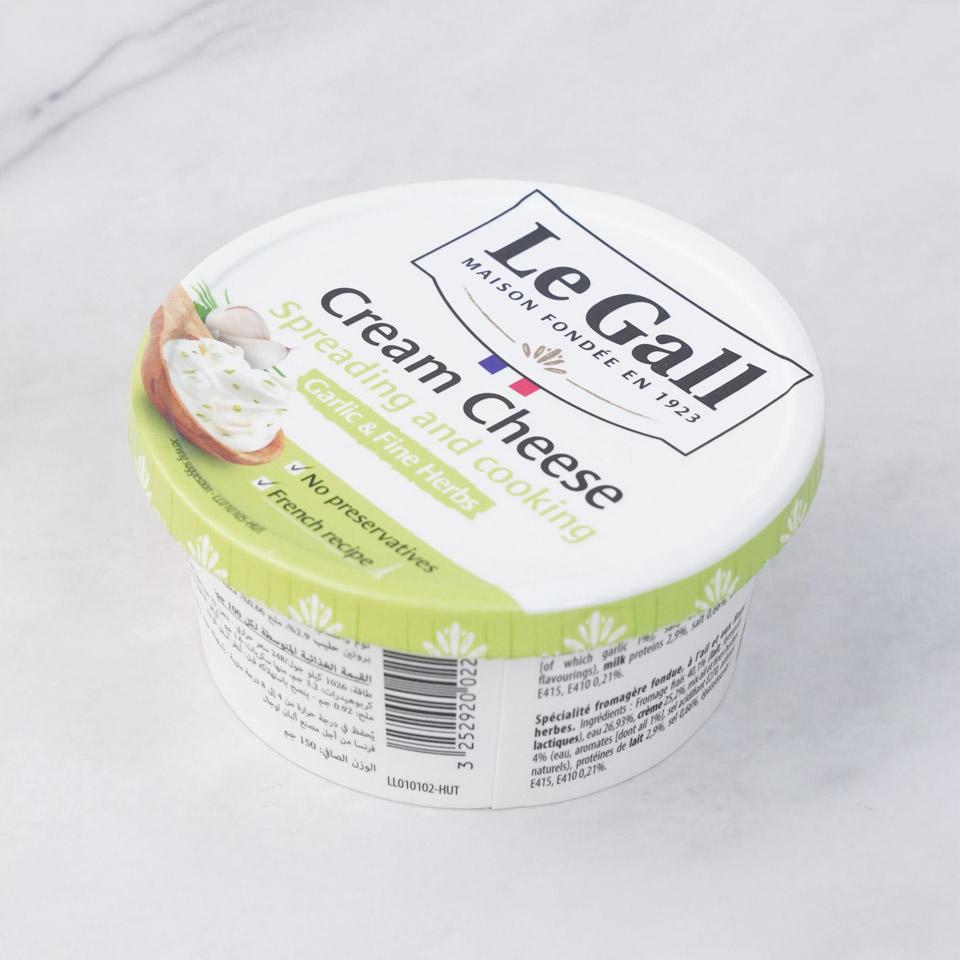 메가마트 르 갈 크림치즈 갈릭 앤 허브 150g - 상세 이미지 2
