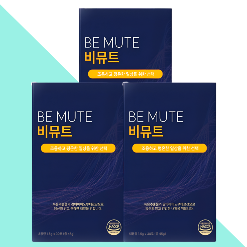 메디홉 비뮤트 프리미엄 GABA 30포X3개 - 메인 이미지