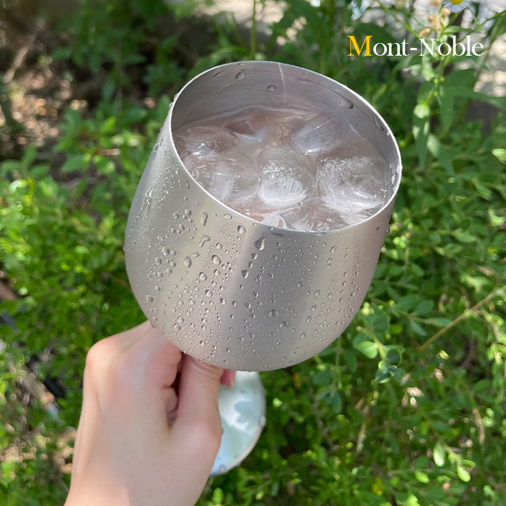 안깨지는 스텐 캠핑 휴대용 스테인리스 와인잔 - 상품 이미지