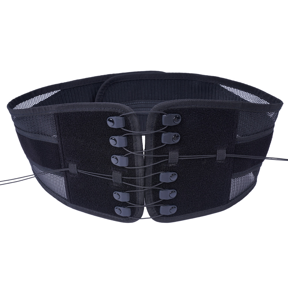 스케쳐스 테크핏 허리 보호대 복대 얇은 메쉬 여름용 이중압박 골프 산후 운동 슬림