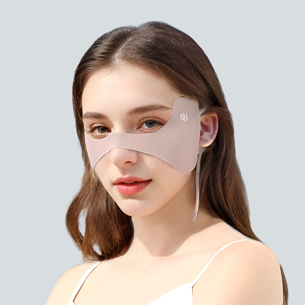 자외선차단 골프 마스크 썬패치 얼굴 햇빛가리개 안면 러닝 스포츠 자전거 등산