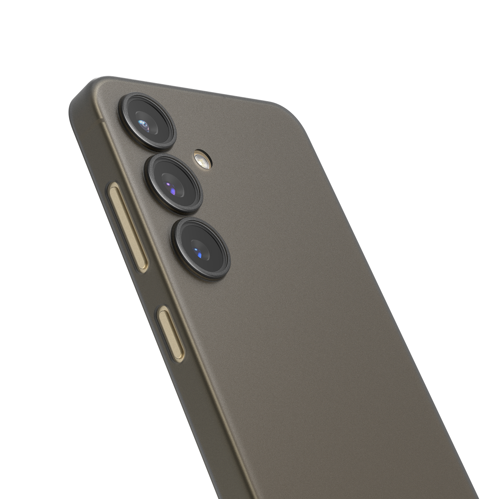 고스트핏 투명헨드폰케이스 변색없는케이스 생폰케이스 그레이, 갤럭시S24 - 상세 이미지 5