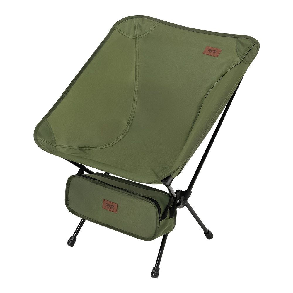 로티캠프 캠핑 의자 릴렉스 체어 경량 휴대용 접이식 컴포트체어 로우타입 카키