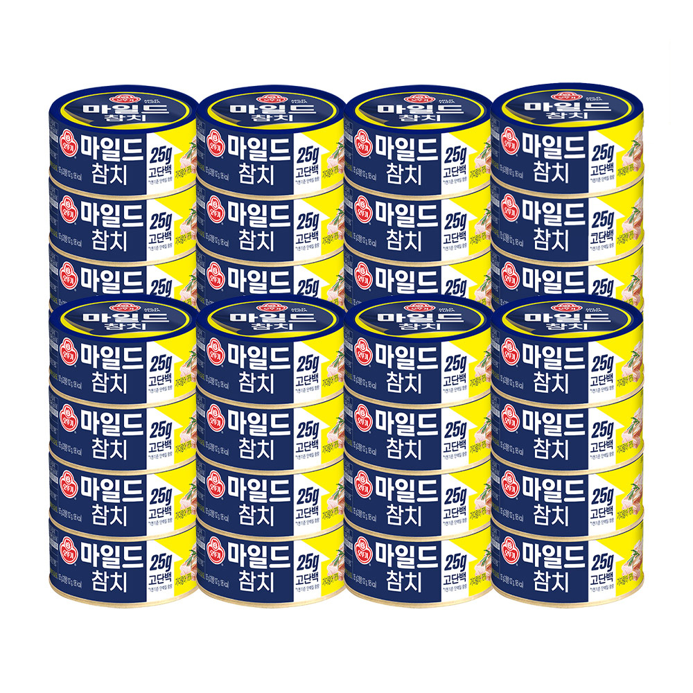 오뚜기 오뚜기참치 마일드 135g 32개 - 상품 이미지