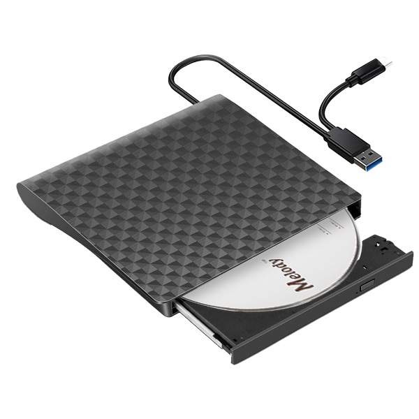 수피 10배 고속 USB3.0 A C타입 외장 ODD ED03 읽기전용 CD DVD 이미지 1