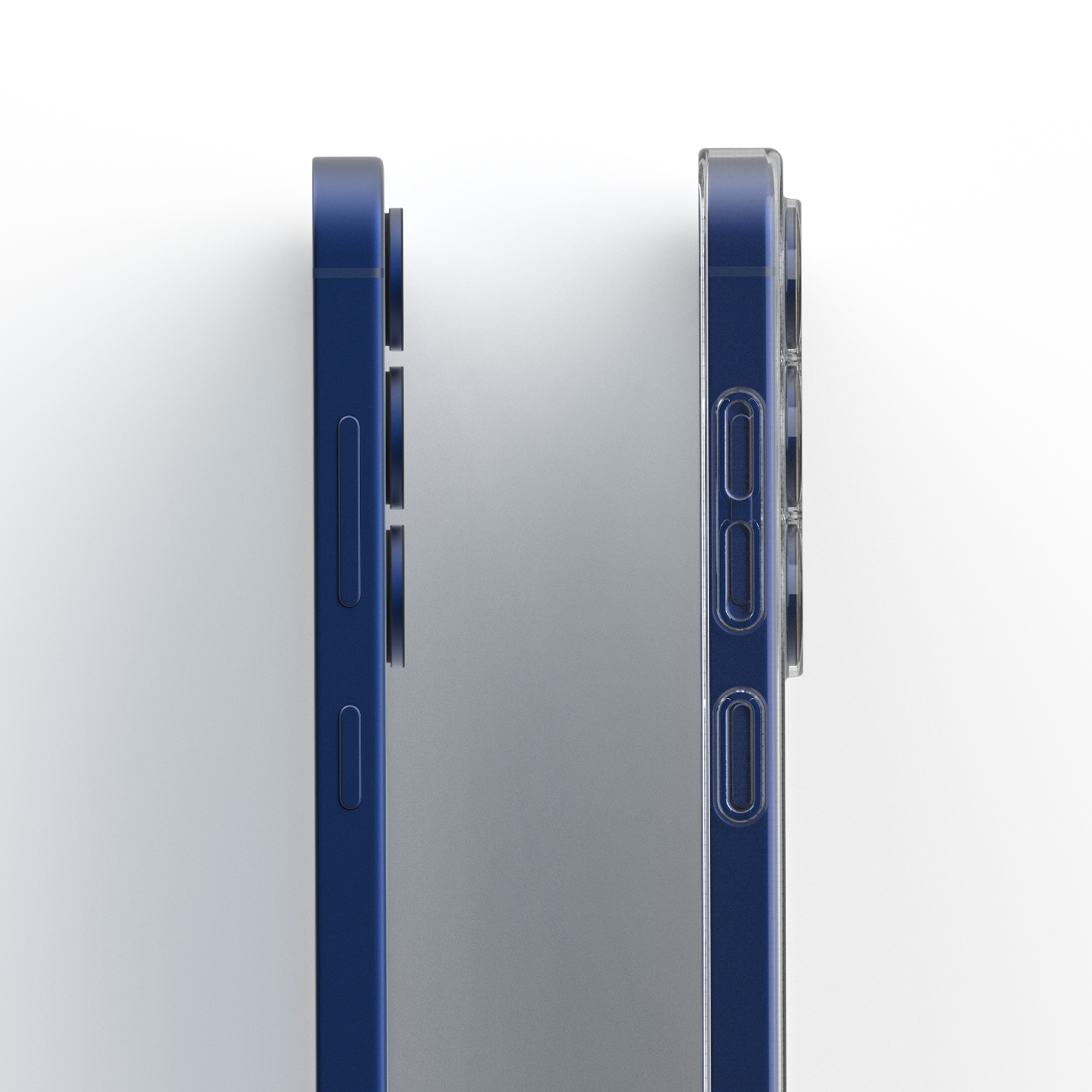 고스트핏 투명헨드폰케이스 변색없는케이스 생폰케이스 블랙, 갤럭시S25 플러스 - 상세 이미지 5