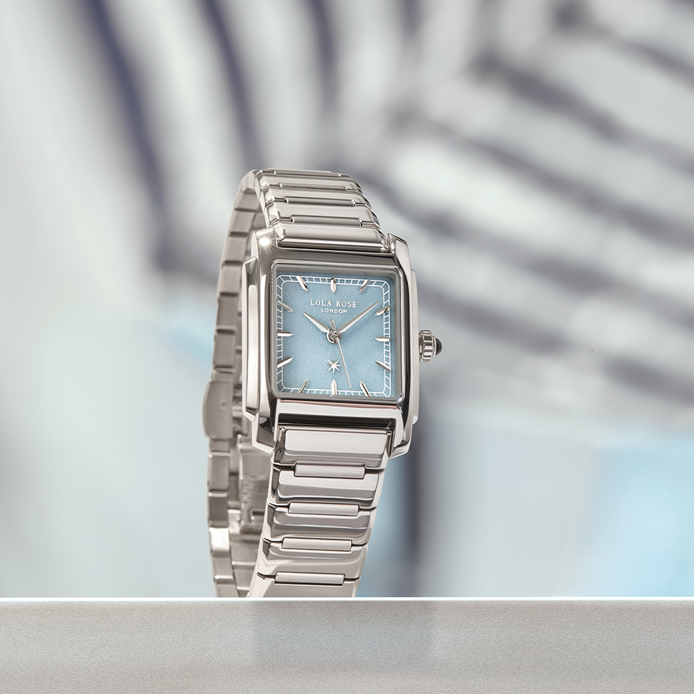 롤라로즈 Urban 사각다이얼 실버메탈 여자손목시계 여름시계 상세 이미지 4
