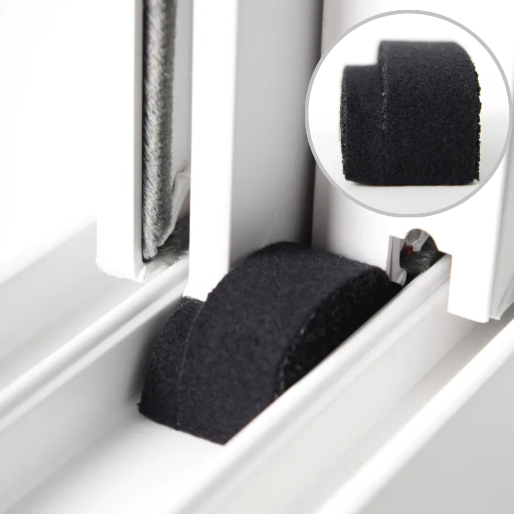 풍지판 샷시 창문 문풍지 벌레 차단 방충망 베란다 창틀 틈새막이 바람 샤시 듀오스텝 제품 이미지