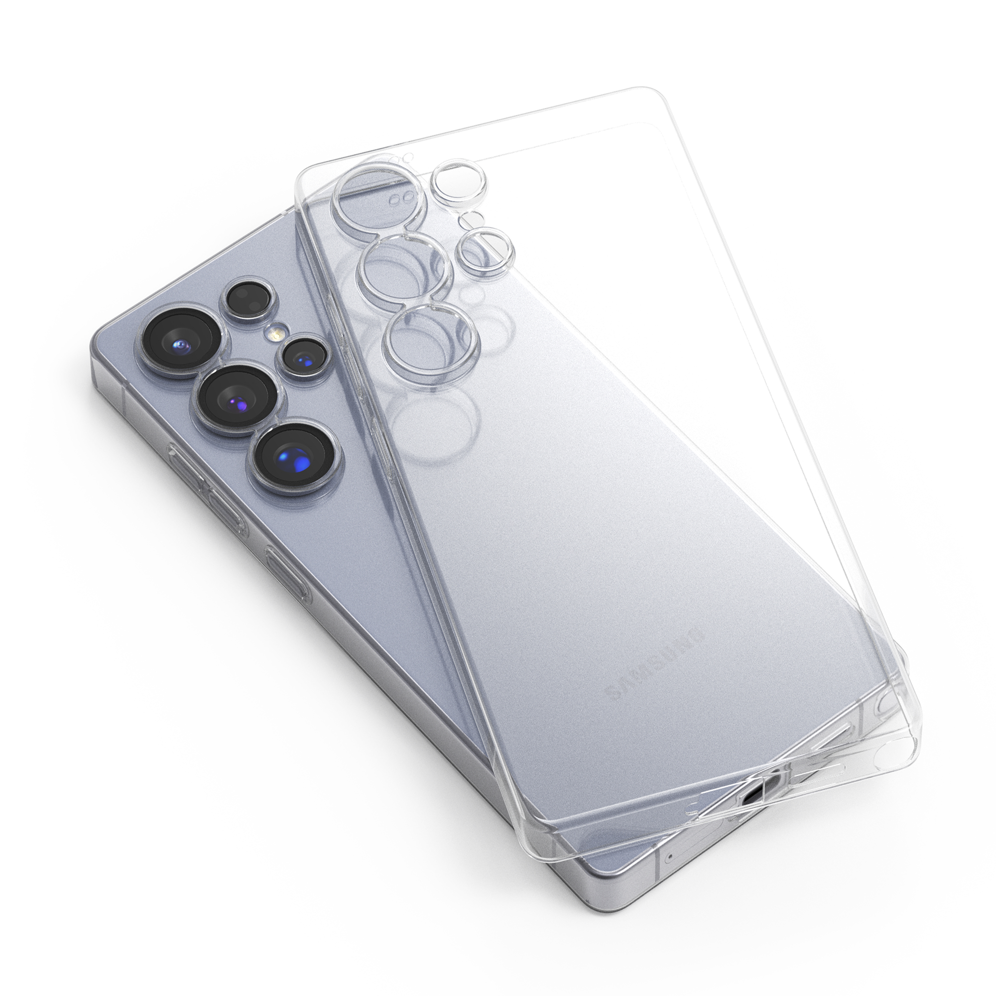 고스트핏 투명헨드폰케이스 변색없는케이스 생폰케이스 반투명, 갤럭시S25 울트라 - 상세 이미지 3