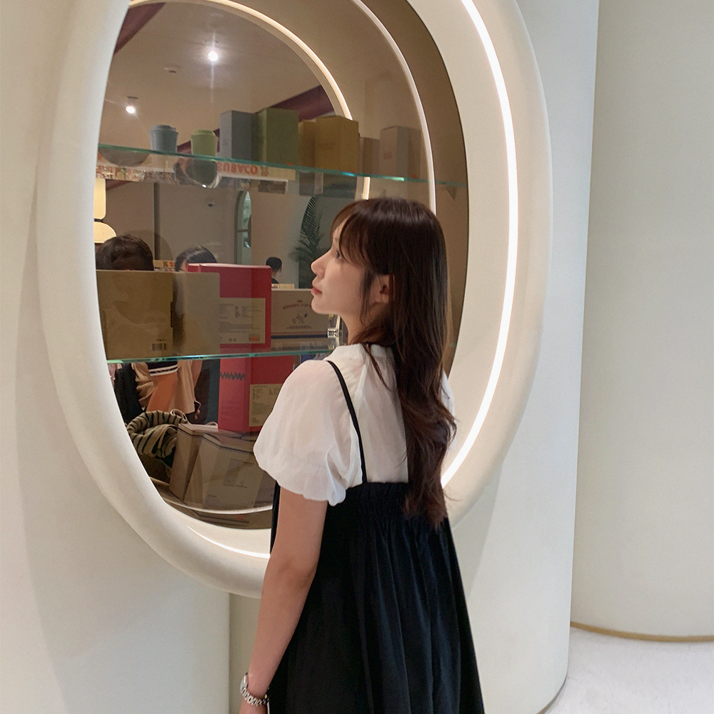 델핀 블라 세트 원피스 - 상세 이미지 4