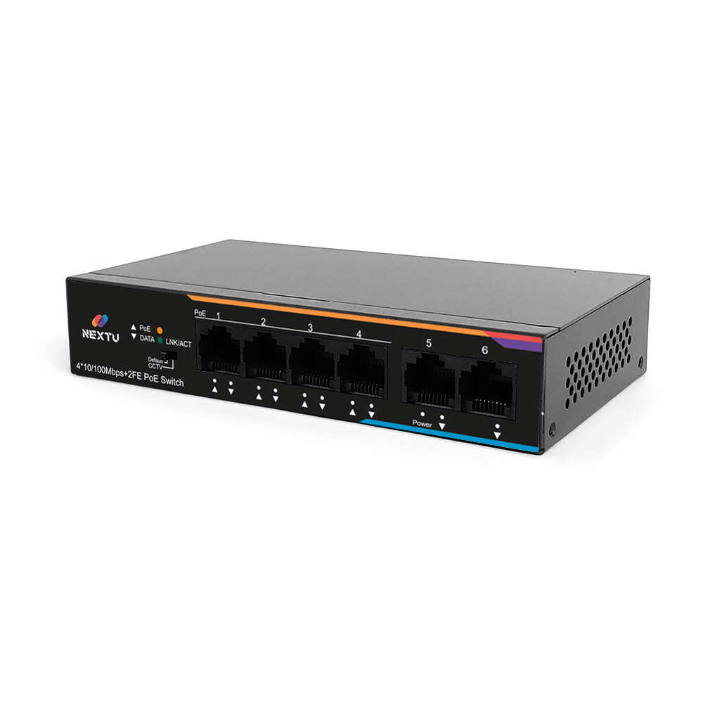 4포트 100메가POE A768스위칭허브+RJ45 NEXT-POE306EF - 상세 이미지 3
