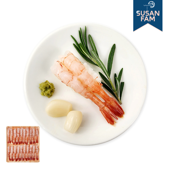 단새우 새우회 (20, 30미) 아마에비 북쪽분홍새우 횟감 초밥용 손질 냉동새우