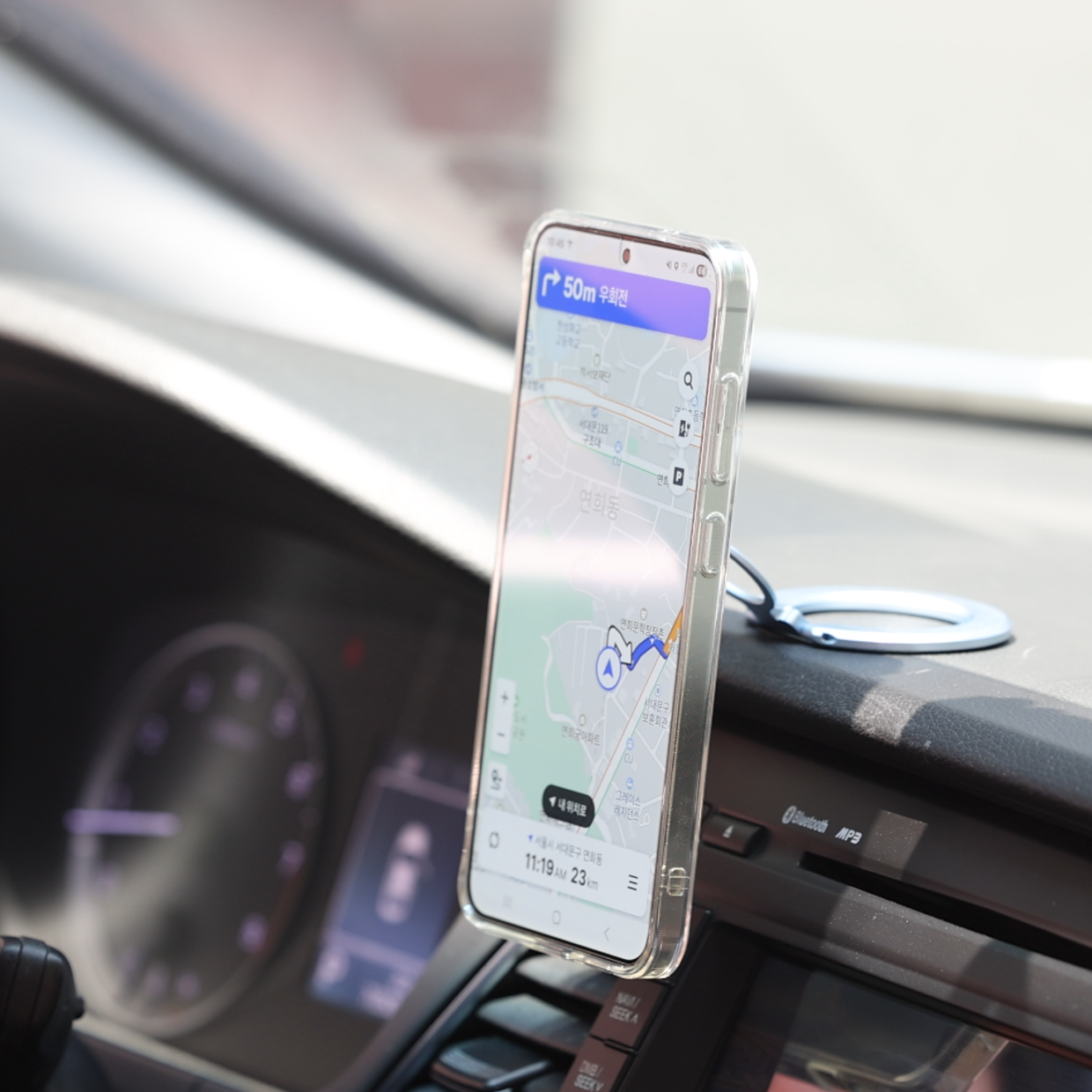 마크제트 맥세이프 그립톡 핸드폰 거치대 스탠드 탁상용 양면 자석 그립톡 스마트톡 핑거링