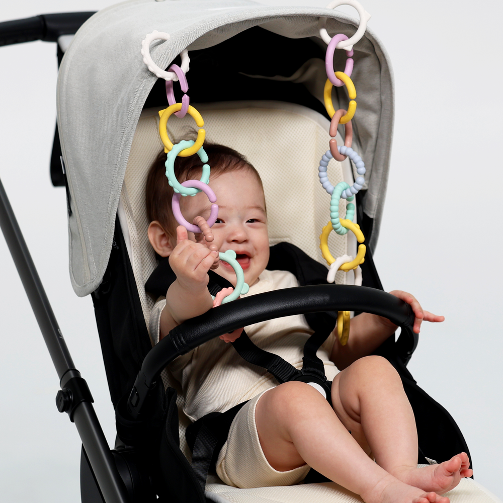 심통 토이링 고리 장난감 종이 나무 신소재 감각발달 세트 국산 친환경 아기 치발기 친구들