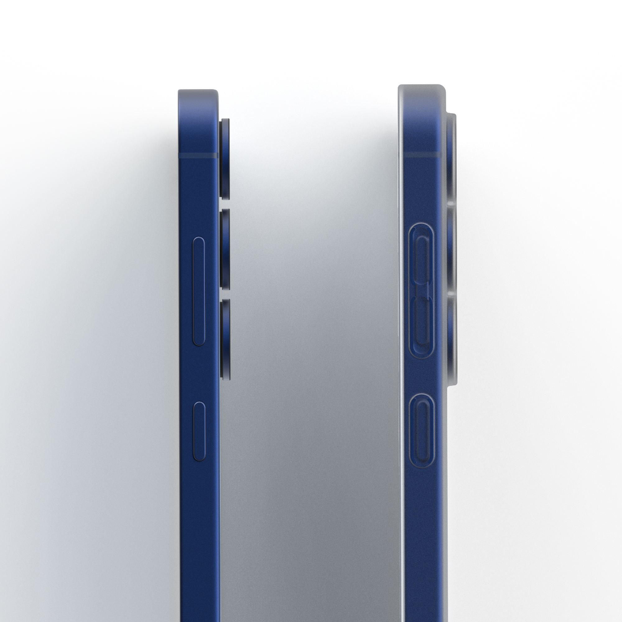 고스트핏 투명헨드폰케이스 변색없는케이스 생폰케이스 블랙, 갤럭시S25 플러스 - 상세 이미지 4