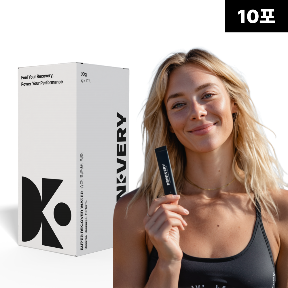 드링커버리 아미노산 무설탕 전해질음료 BCAA EAA 10포, 1개