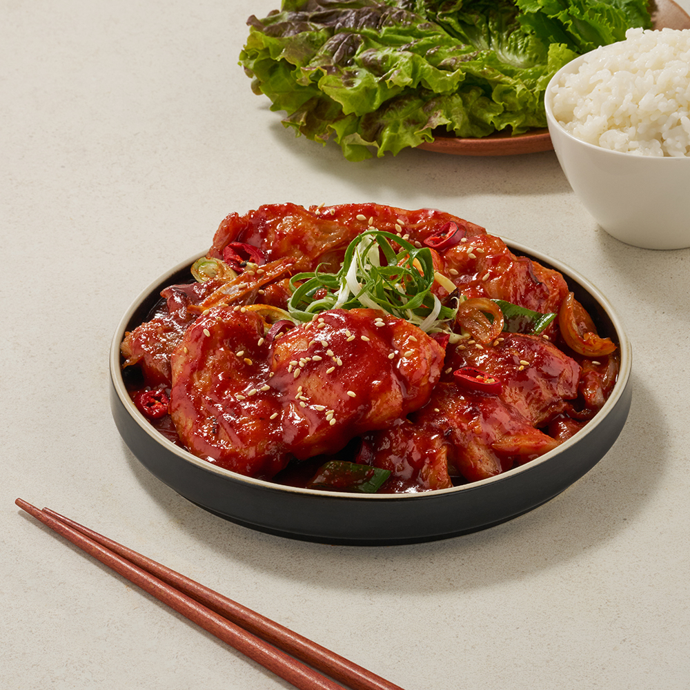한끼통살 저당 오븐 순살 닭다리 100g 4종 (10개입) 냉동 닭다리살 이미지 3
