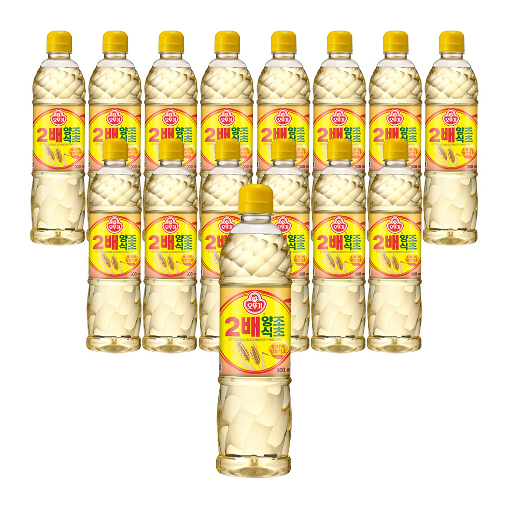 오뚜기 2배 양조식초 900ml, 15개 - 메인 이미지