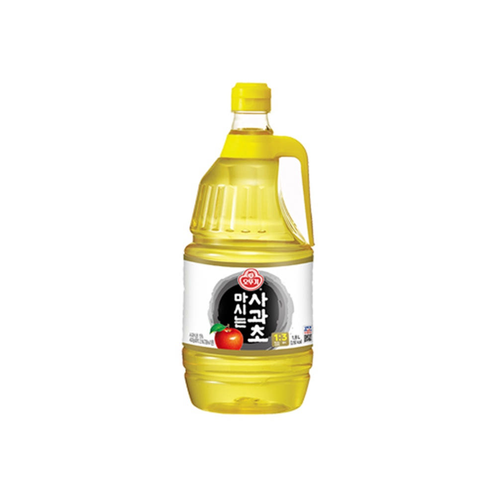 오뚜기 마시는 사과초 1.8L, 1개 - 상품 이미지
