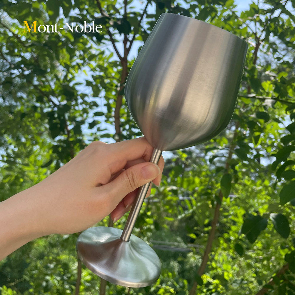 안깨지는 스텐 캠핑 휴대용 스테인리스 와인잔 - 상세 이미지 4