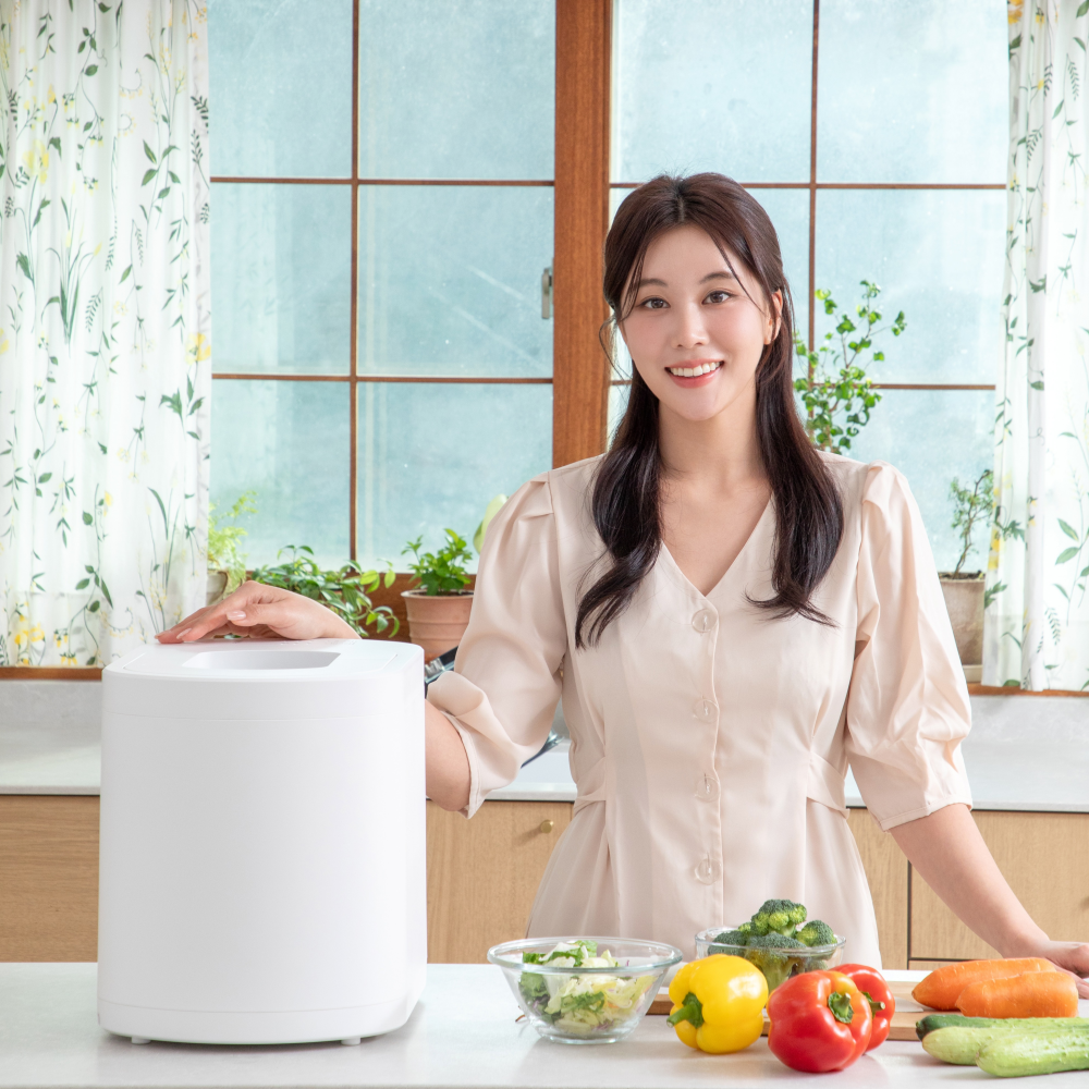 한경희 음식물처리기 가정용 음식물 분쇄기 건조기 쓰레기 음쓰처리기 고급형 대용량 4L 필터패키지