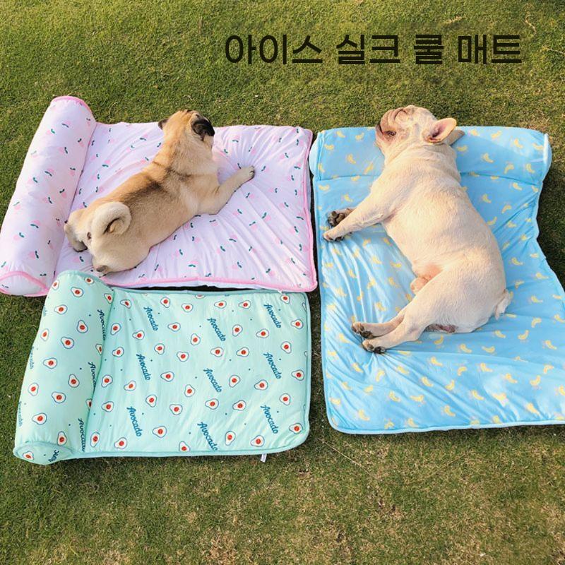 강아지쿨매트 애견 여름방석 시바견 펫 돗자리 고양이 쿨링 - 상세 이미지 4