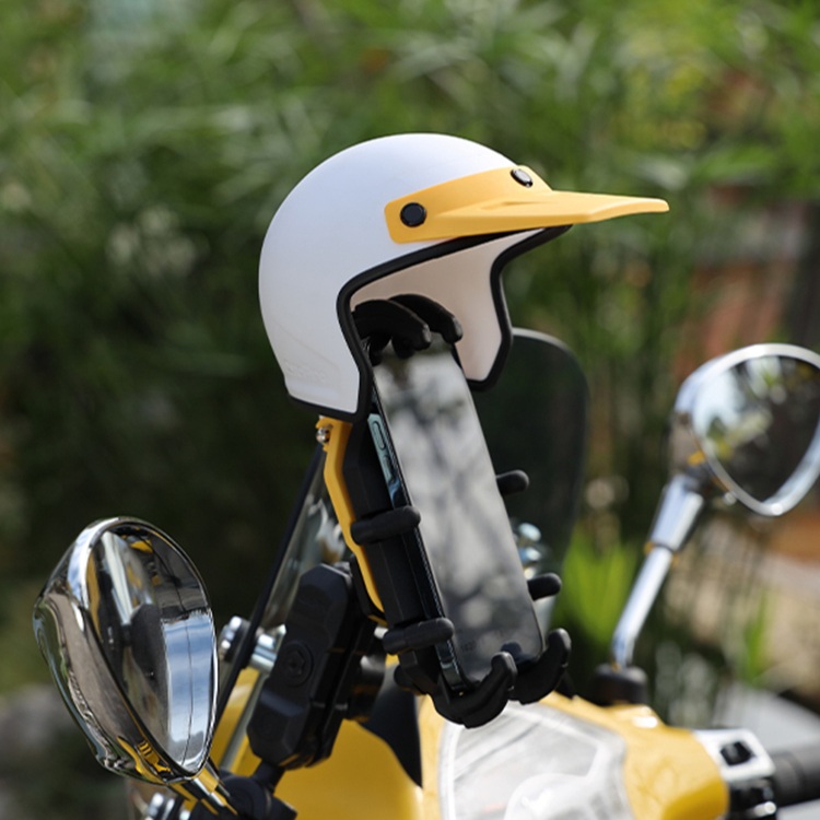 바이크 핸드폰거치대 가리개 헬멧 커버 차량 스마트톡 모니터 대시보드 테슬라 충전 침대 - 상세 이미지 3