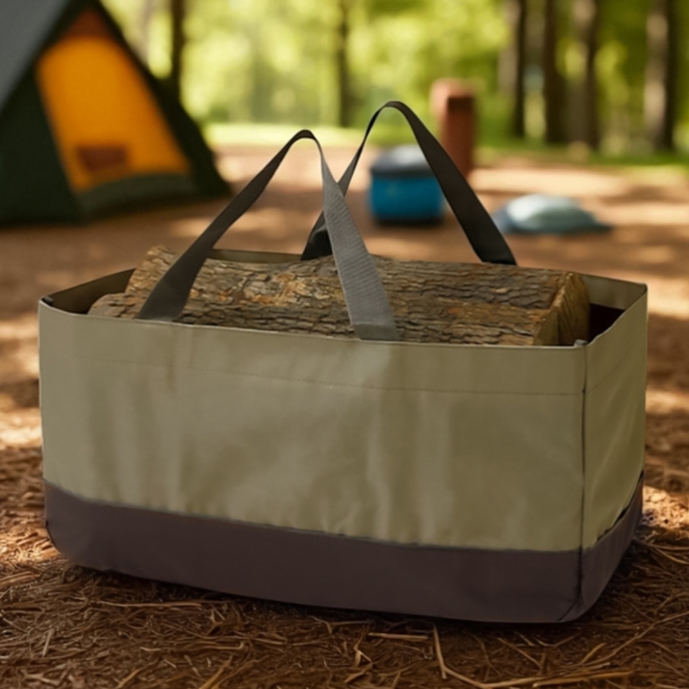 손잡이 장작가방 화목 벽난로 보관 파우치 캠핑 수납가방