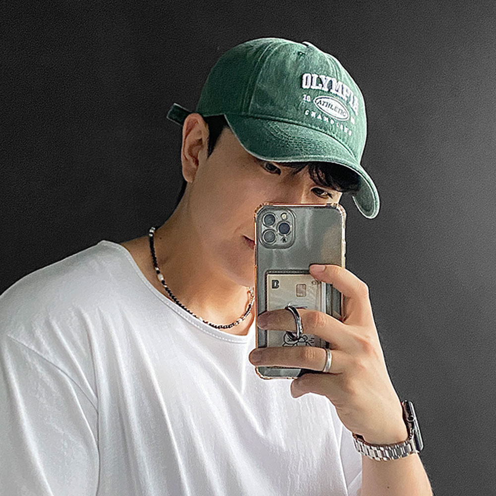 러닝모자 대두볼캡 헬스모자 - 메인 이미지