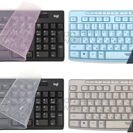 오랜웰 로지텍 MK270R MK295전용 칼라 키보드덮개 커버 키스킨
