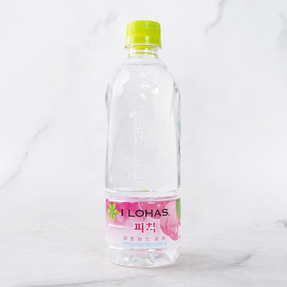 메가마트 코카콜라 일로하스피치 복숭아물 과즙음료  540ml