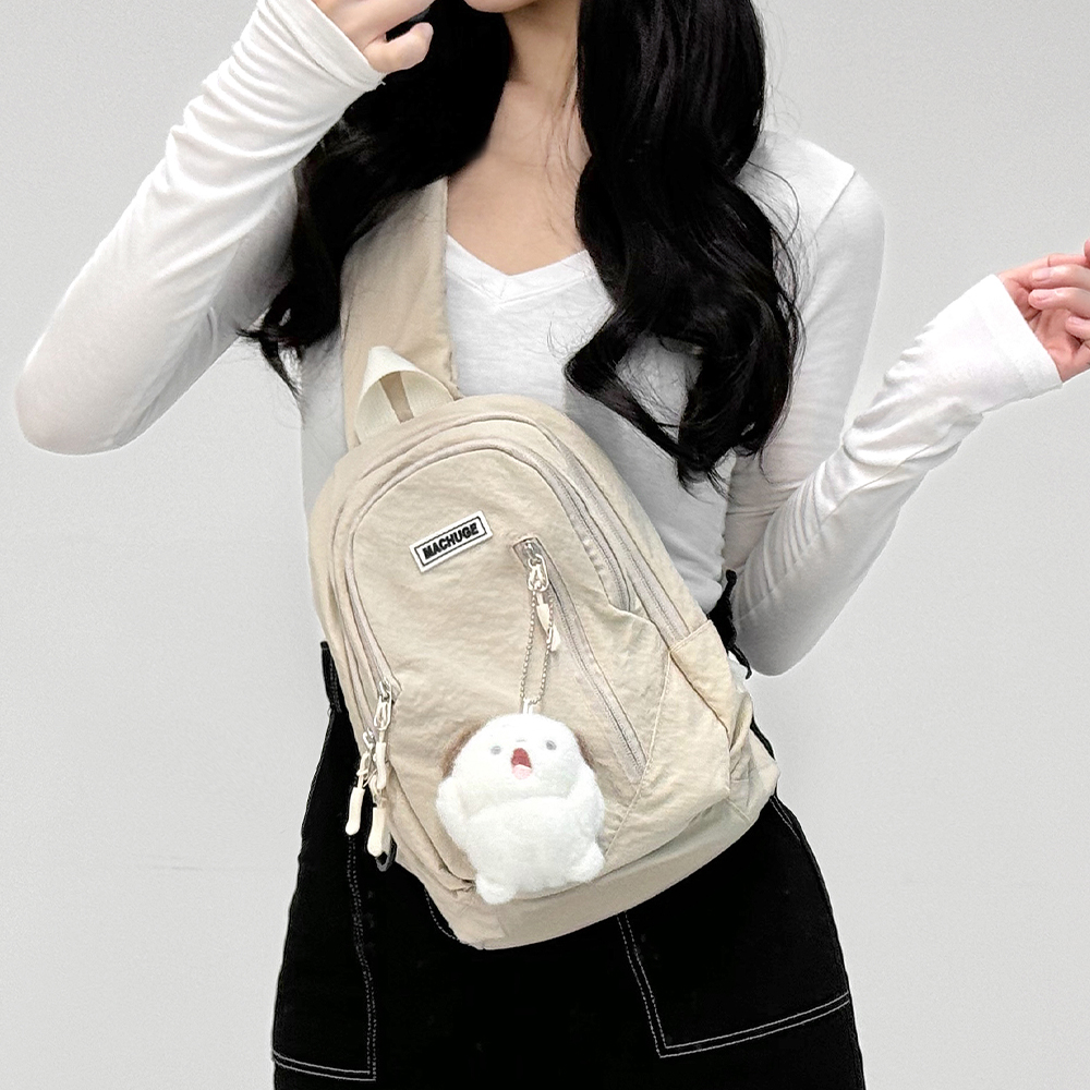 [1+1] 남녀공용 캐주얼 데일리 힙색 - 상세 이미지 4