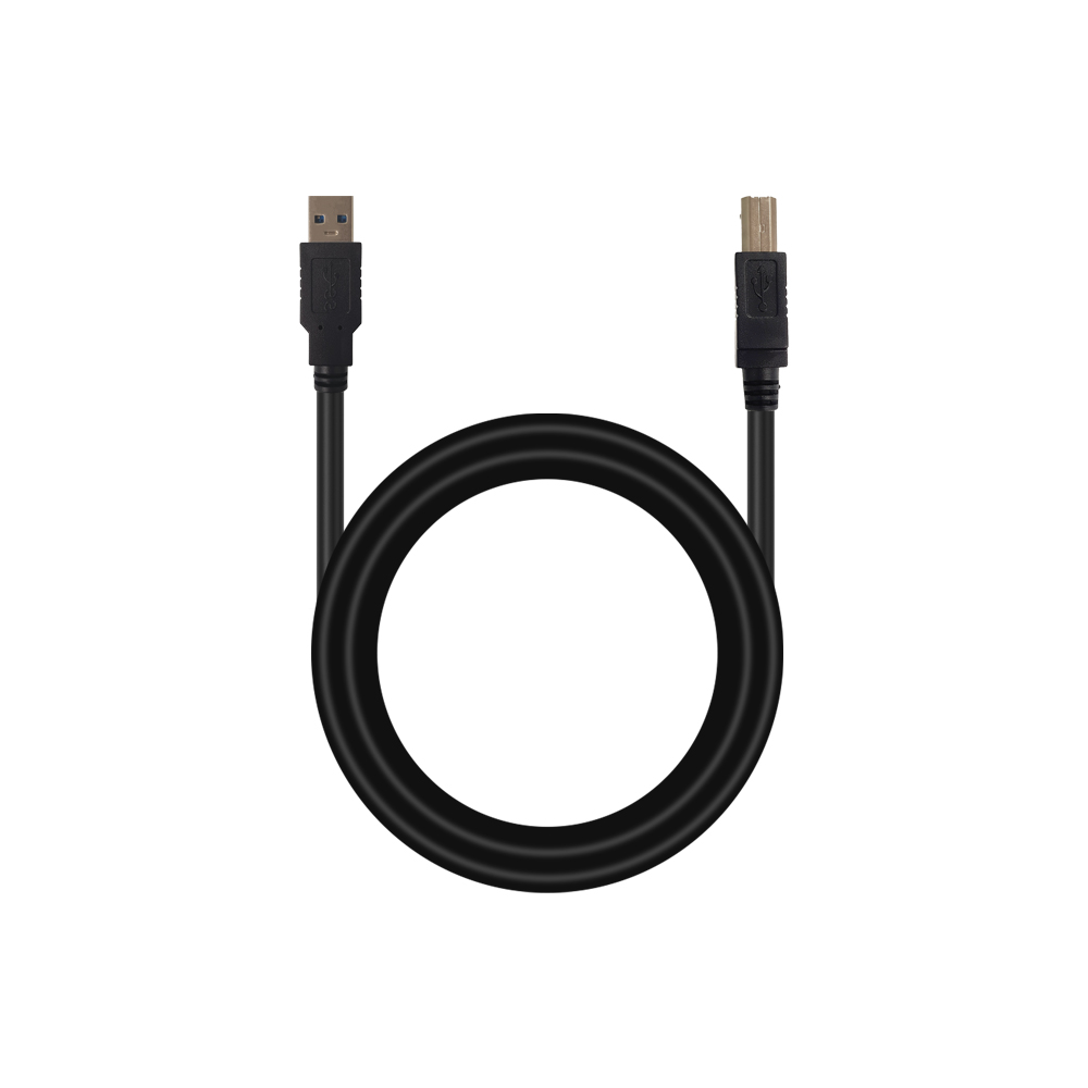 넥스트유 USB 3.0 A to B 데이터 케이블 1m, 1개 - 상품 이미지