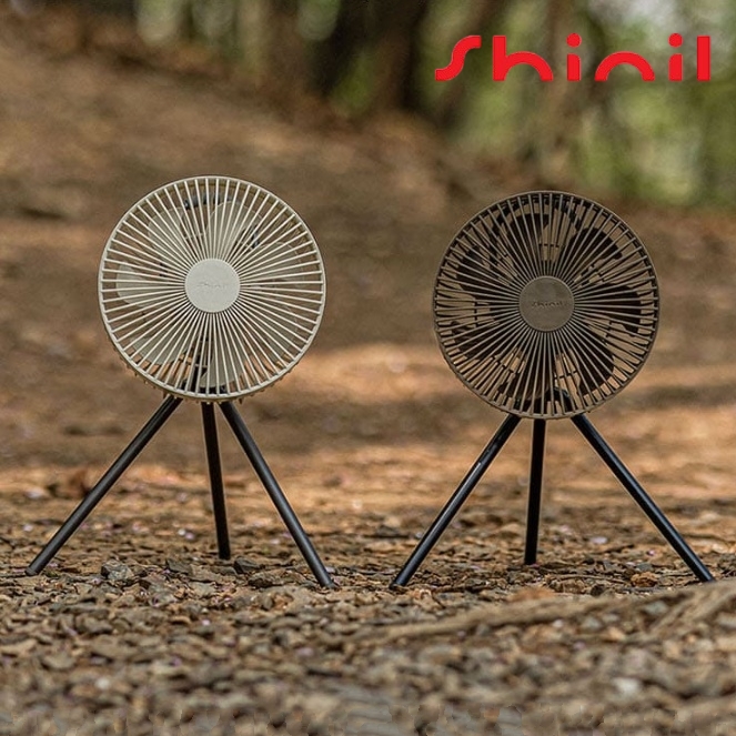 캠핑용 무선 선풍기 BLDC 미니 타프팬 클립형 삼각다리 선풍기