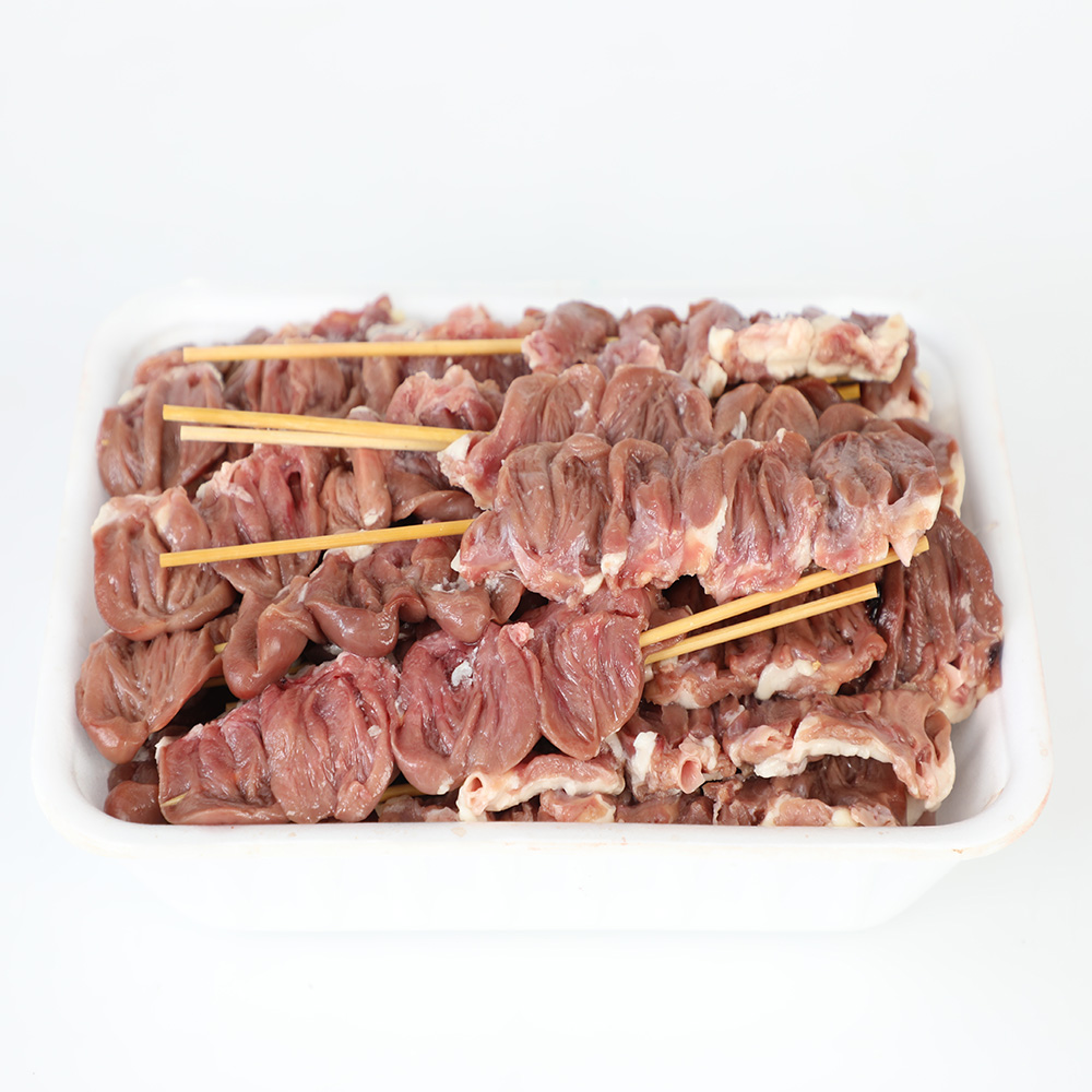 야키토리 국내산 닭 염통꼬치 50개 캠핑음식 술안주, 1kg