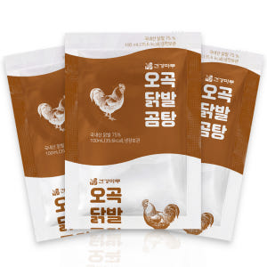 오곡 닭발곰탕 곰국 쫀득한 저염식 사골육수 환자영양식 간편팩 30개 맛있게 먹은 솔직 후기 - 상품 이미지 1