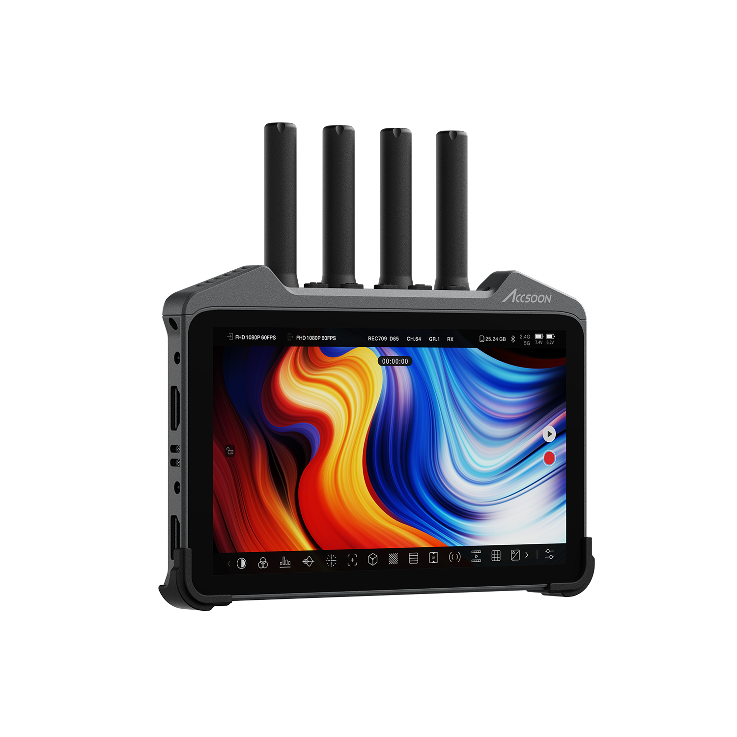 Accsoon M7 Pro 카메라 필드모니터 무선 송수신 안드로이드 액순 - 상세 이미지 3